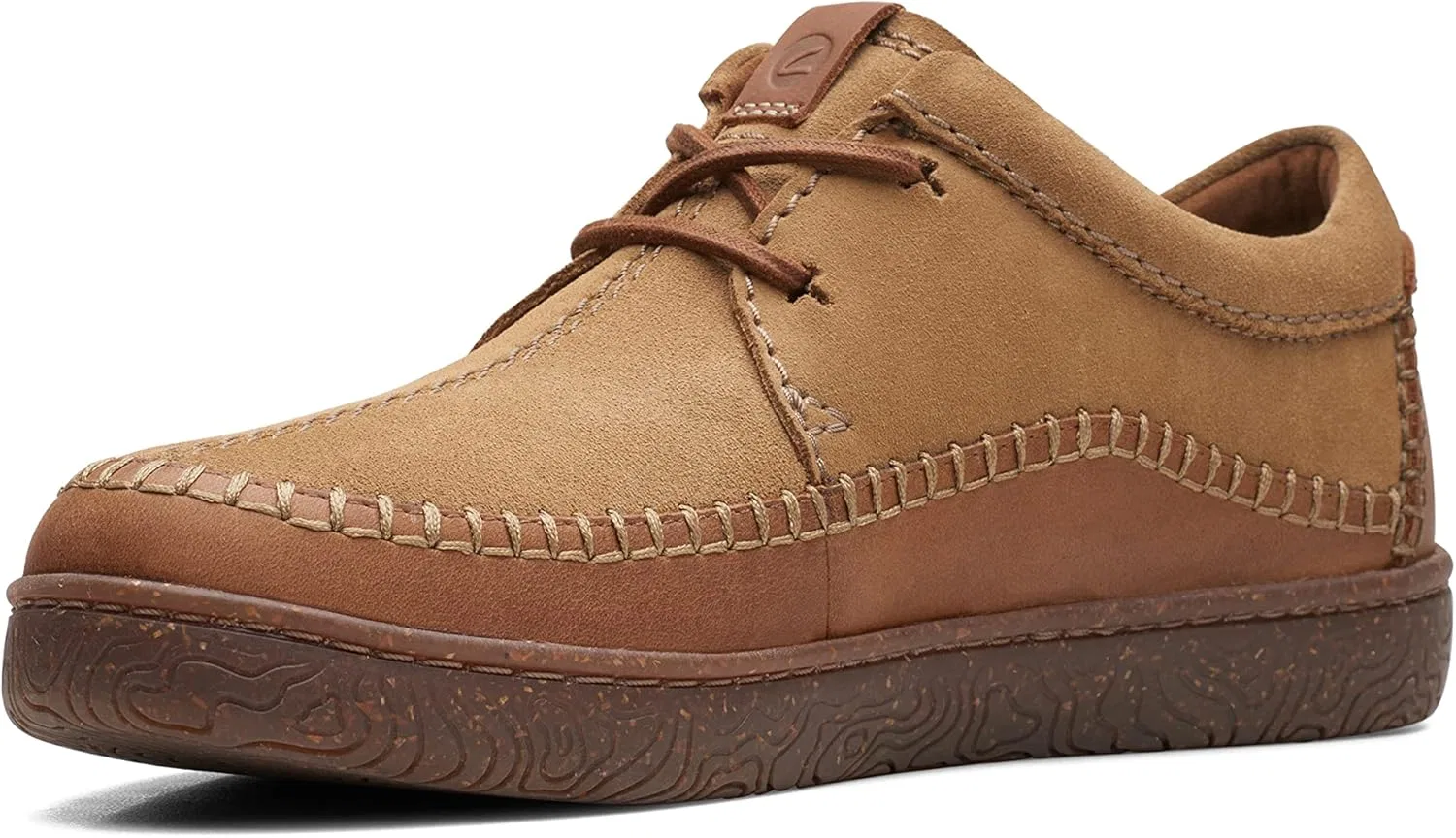 Мужские туфли Clarks Hodson Seam Oxford, Dark Grey Suede — фото 4