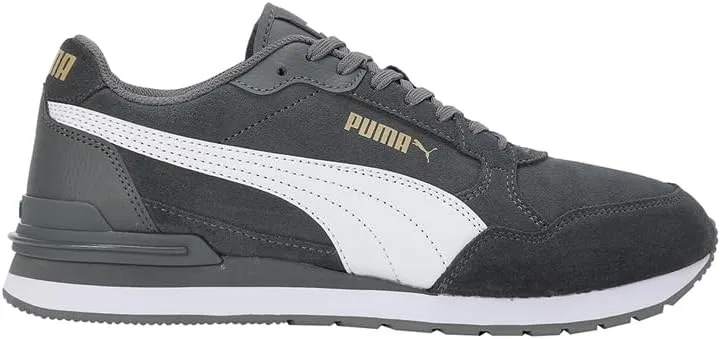 Кроссовки Puma Unisex St Runner V4 SD, 02 Cool Dark Gray White Gold — фото 3