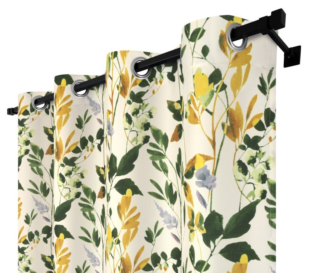 

Непрозрачная штора с люверсами, размеры: 140х260 см, цвет: Фикусия 02. Voppi