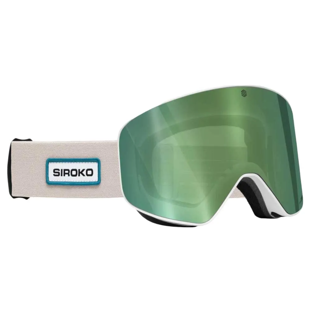 

Горнолыжные очки Siroko GX Ultimate Engadin junior, бежевый, Белый, Горнолыжные очки Siroko GX Ultimate Engadin junior, бежевый