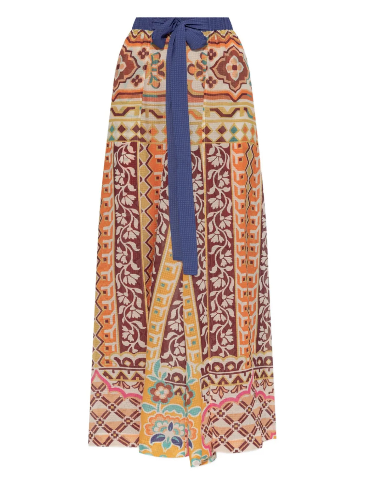 

Брюки ETRO с узором и завязкой на талии, нейтральный