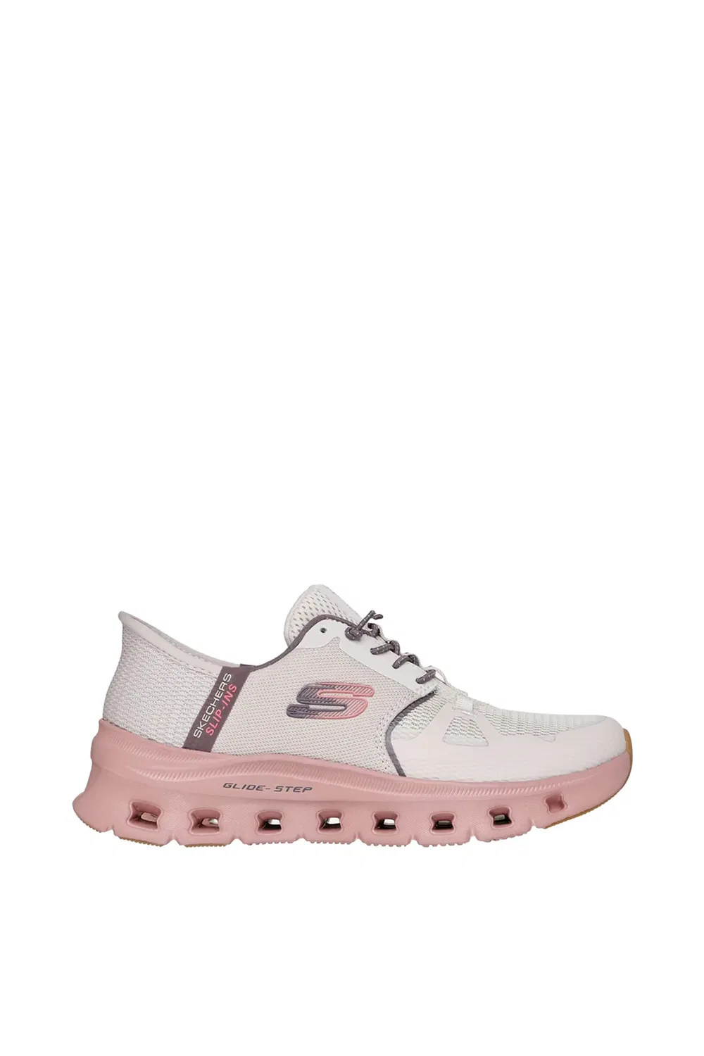 Кроссовки с системой шнуровки банджи Skechers Debenhams, серо-коричневый — фото 2