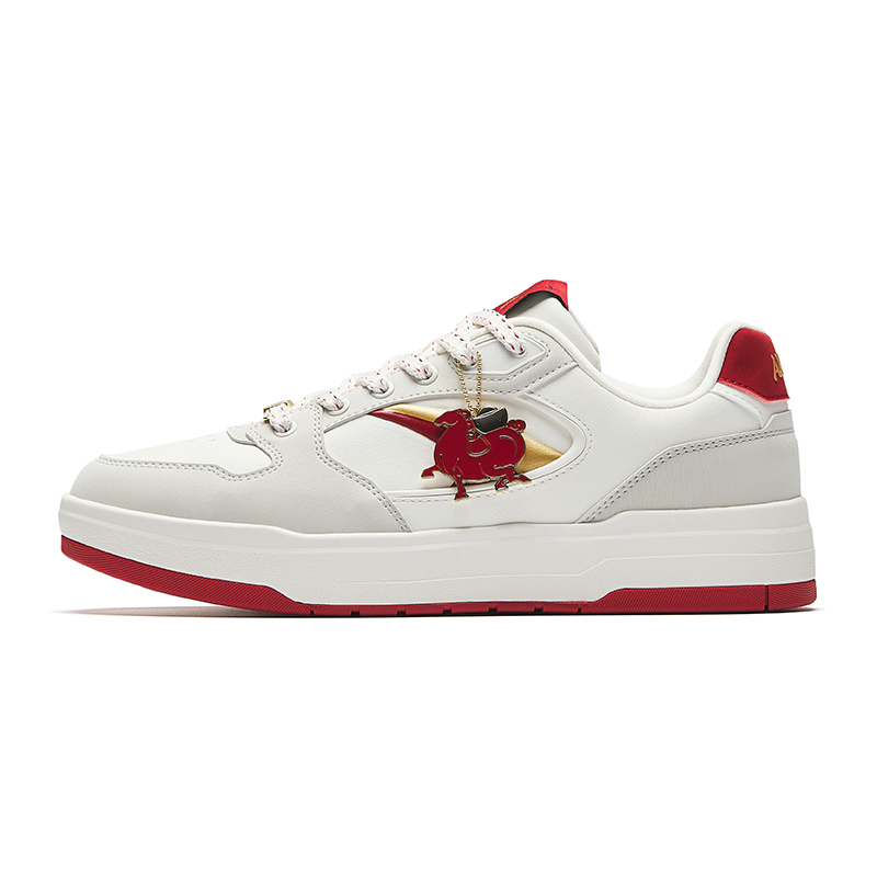 

Moon Shadow износостойкие и легкие низкие кроссовки для скейтбординга мужские ANTA, белый серый