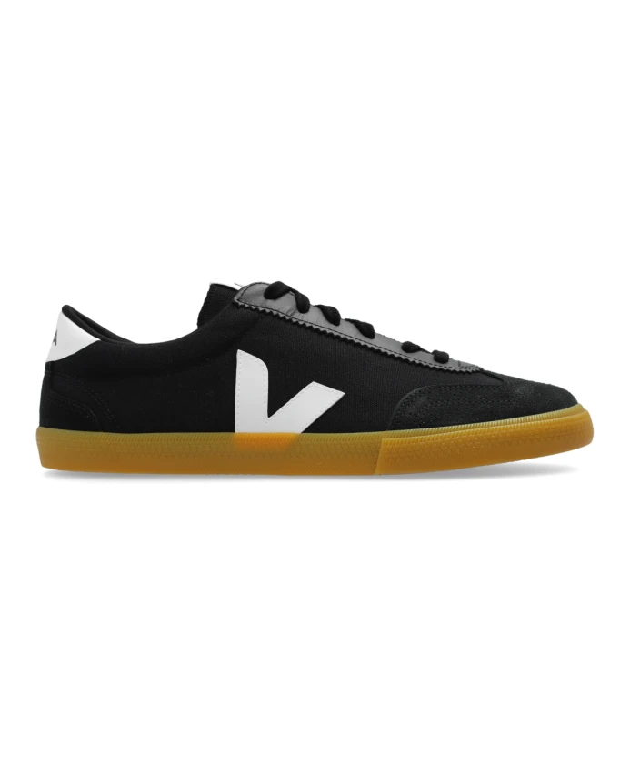 

Кроссовки Volley из парусины Veja, черный