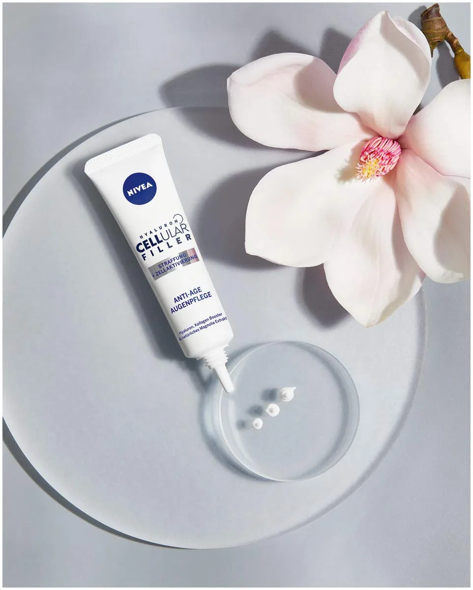 Антивозрастной крем для глаз Hyaluron Cellular Filler от Nivea, 15 мл Nivea — фото 3