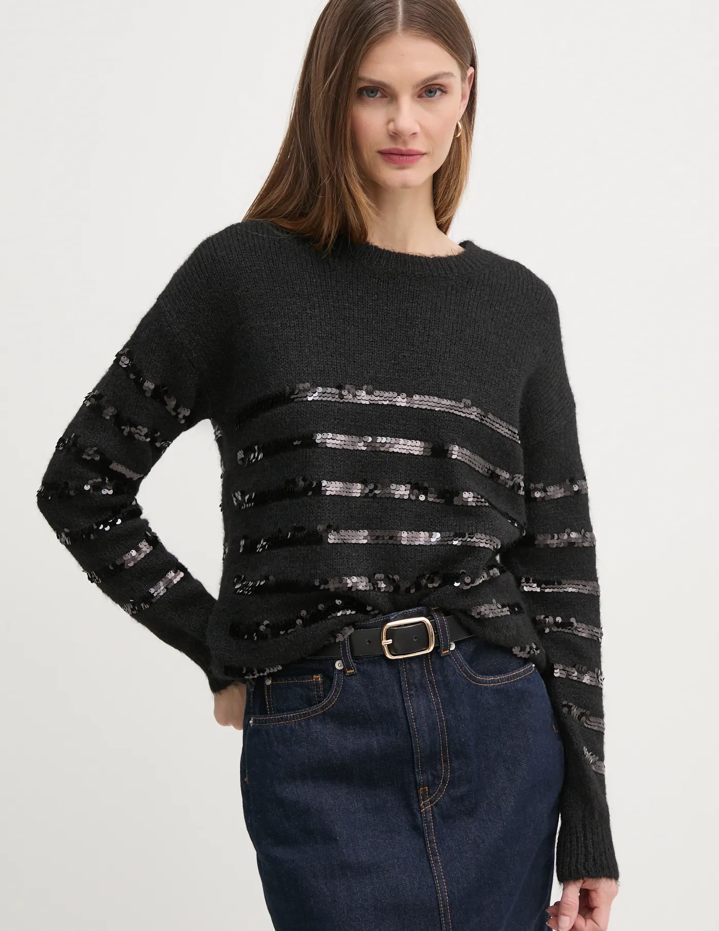 

НИНА свитер Pepe Jeans, черный