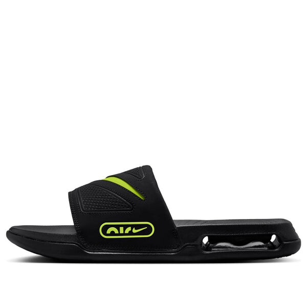 

Тапочки air max cirro slides 'black cyber' Nike, черный