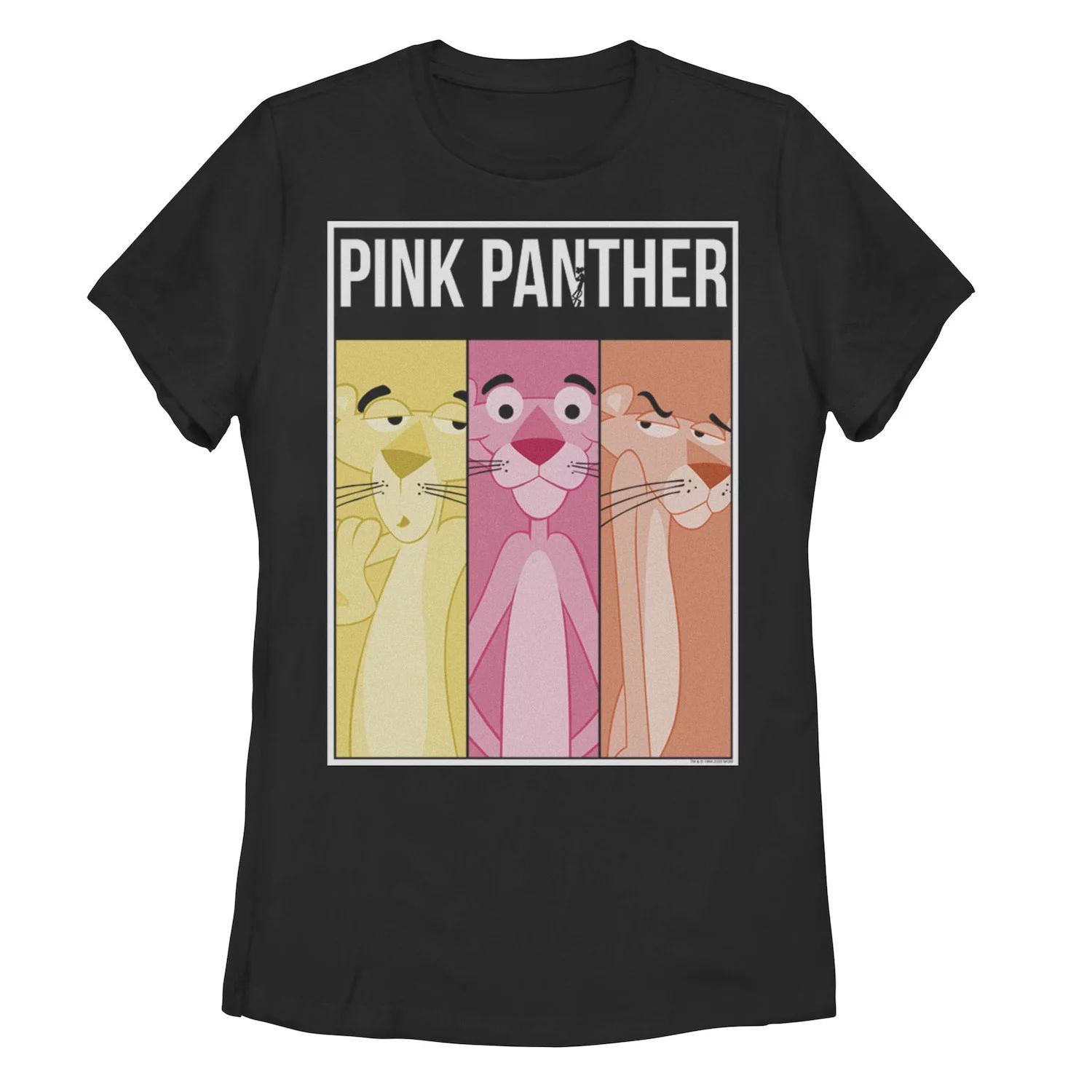 

Детская футболка с цветными вставками Pink Panther Licensed Character