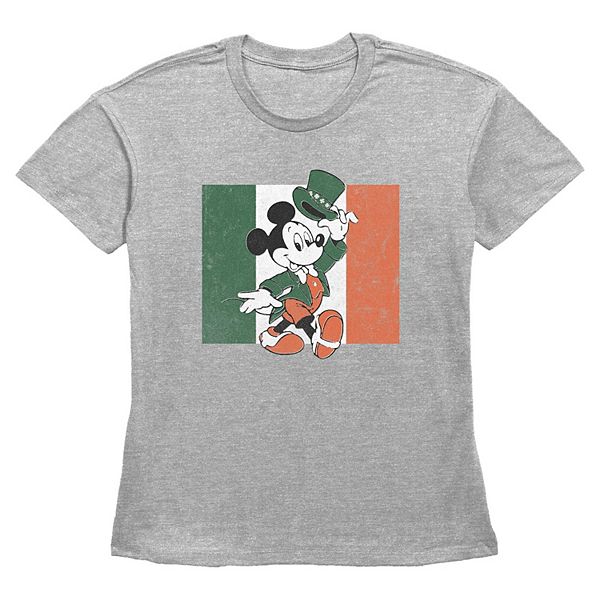 

Футболка с принтом Mickey Mouse Ireland Flag Disney
