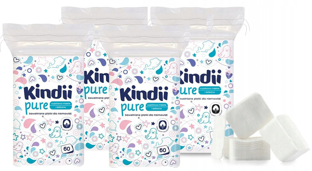 

Kindii Cleanic, Детские хлопья Dzidziuś, 240 шт
