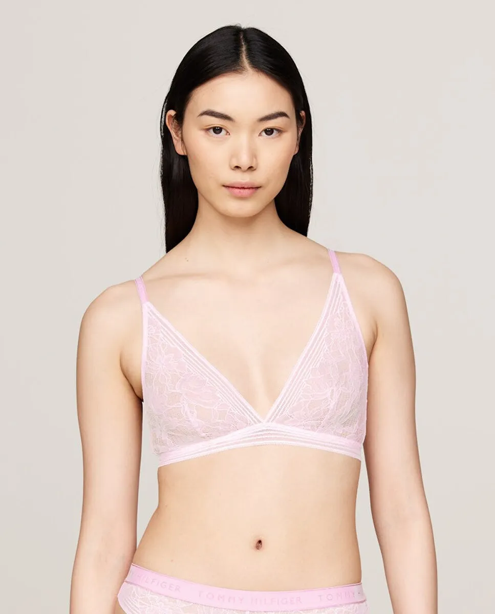 

Треугольный бюстгальтер с надписью Tommy Hilfiger, цвет Rosa Claro