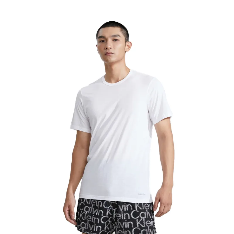 Calvin Klein Футболка мужская 3 шт Moon White — фото 4