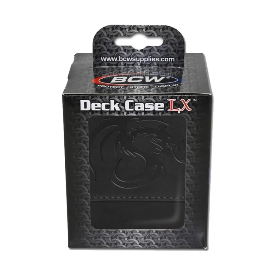

Чехол для колоды LX - черный, Deck Boxes (BCW Supplies)