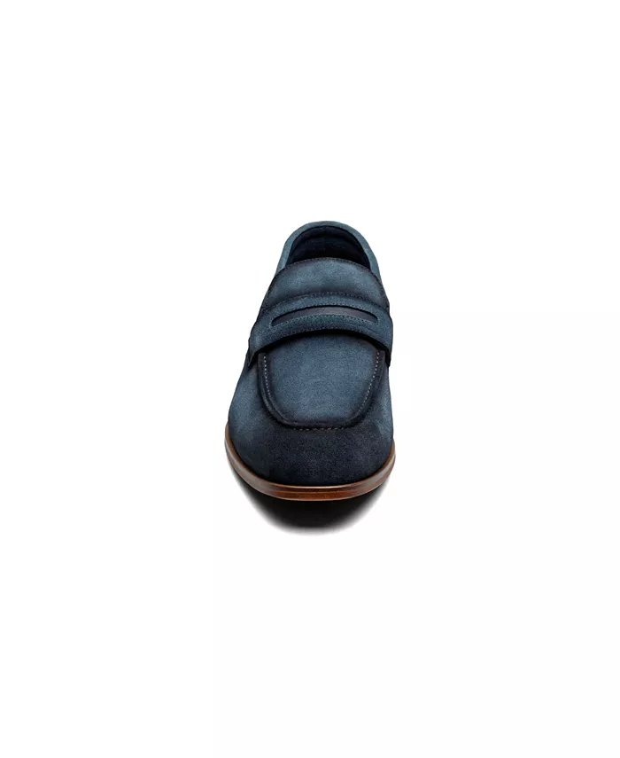 Мужские мокасины Burke Moc Toe Saddle Slip On Stacy Adams, синий — фото 2