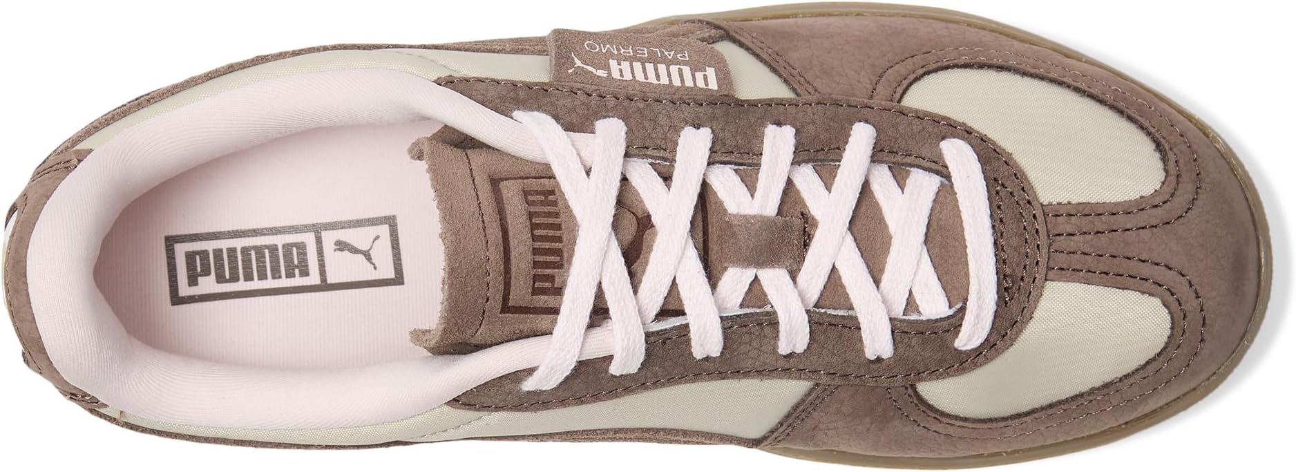 Кроссовки PUMA Women's Palermo Elevata Wine Club Shoes, Desert Dust/Flat Bronze — фото 2