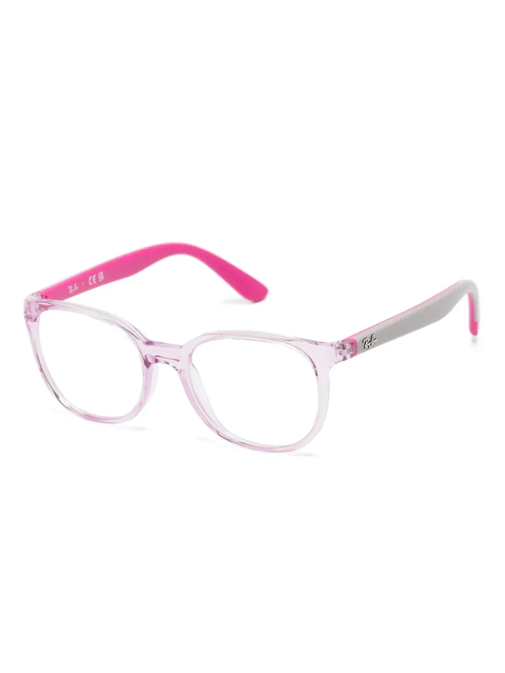 Очки 1631 в квадратной оправе Ray-Ban Junior, розовый — фото 2