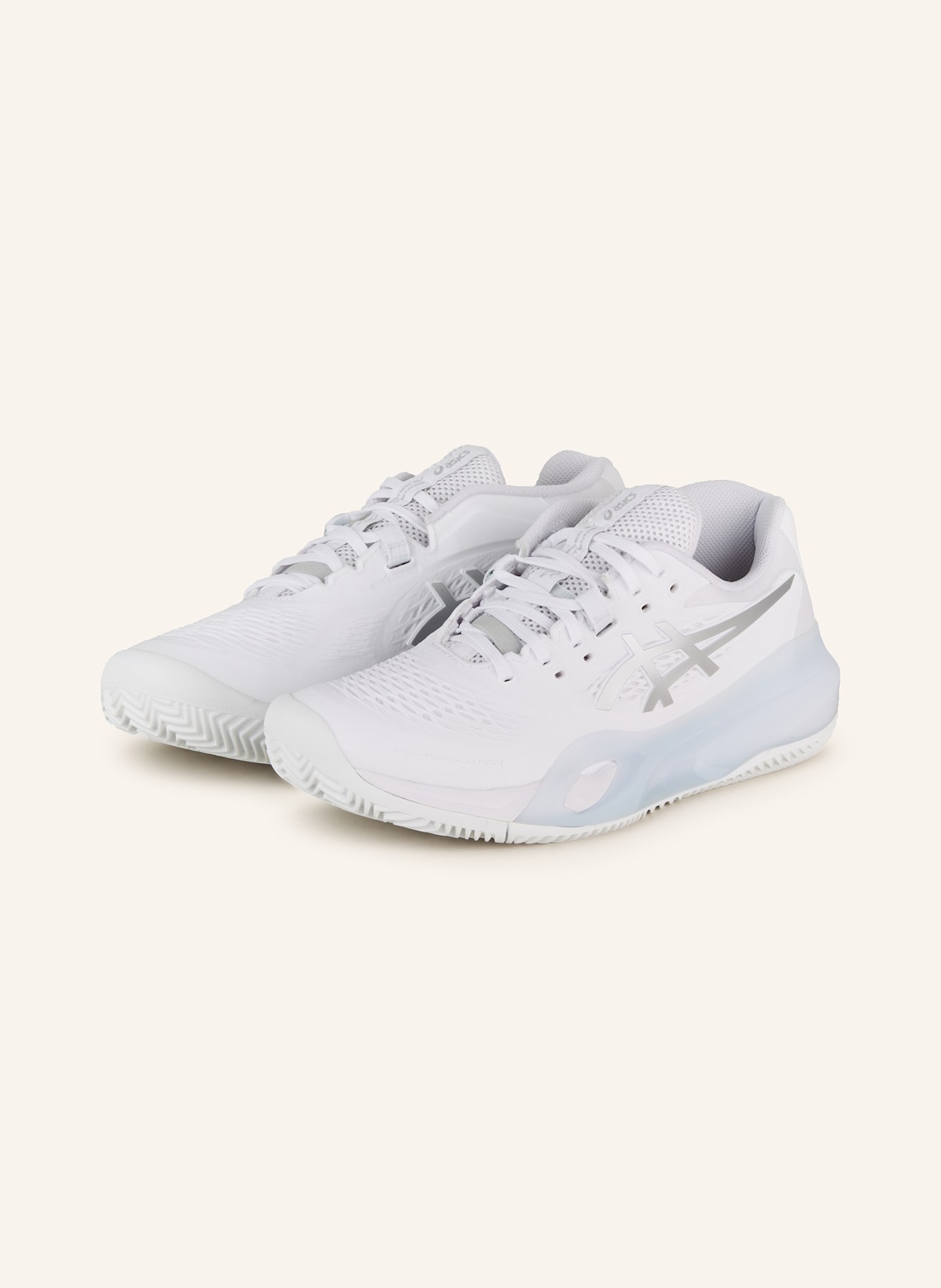 Теннисные туфли гель-разрешение x глина Asics, мультиколор
