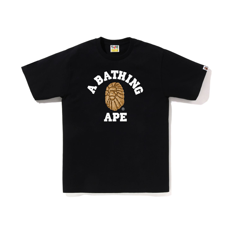 Футболка Bape Jewels College A Bathing Ape, белый whx — фото 3