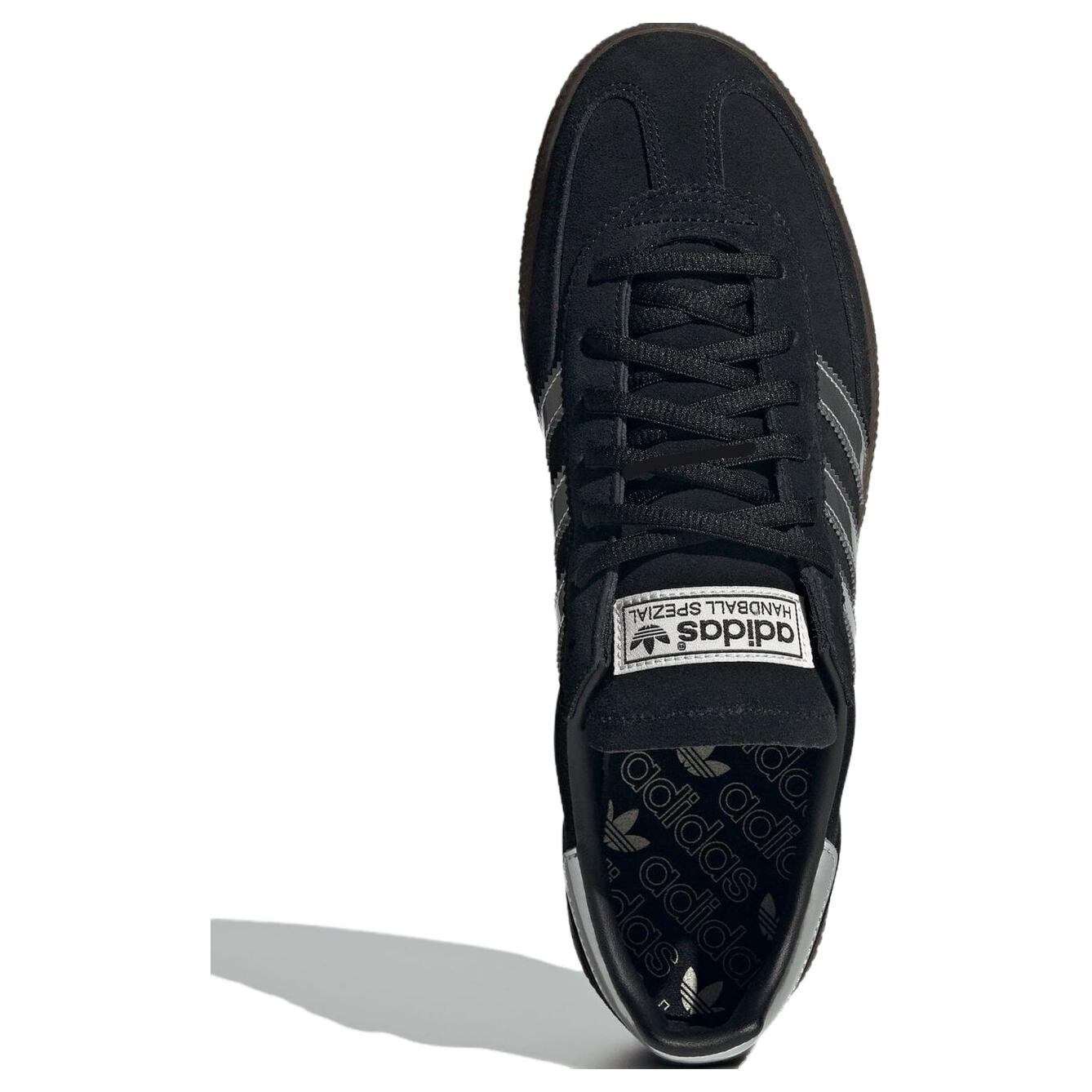Кеды, HANDBALL SPEZIAL Скейтборд обувь унисекс низкий верх черный/серебристый Adidas Originals — фото 2