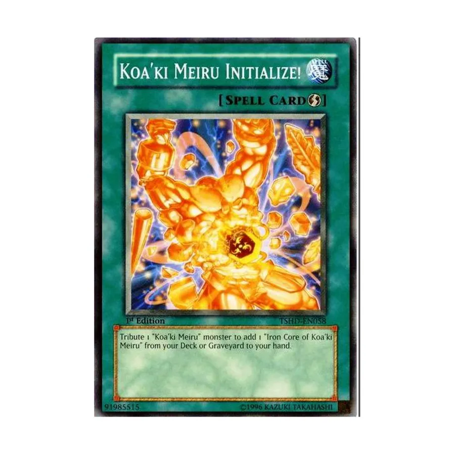 

CCG Коаки Мейру Инициализируй! (Общий), Yu-Gi-Oh - Shining Darkness - Singles