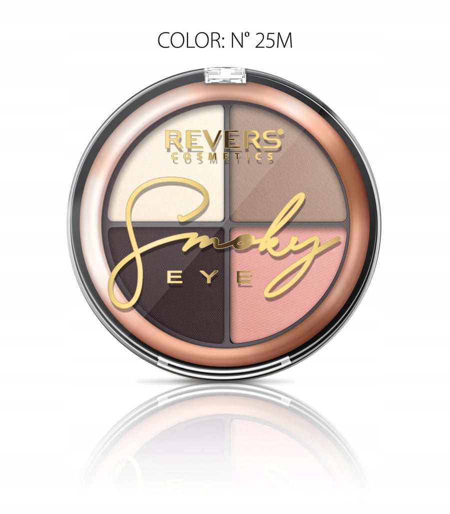 

Профессиональные стойкие тени для век Smoky Eye, 25 оттенков Revers