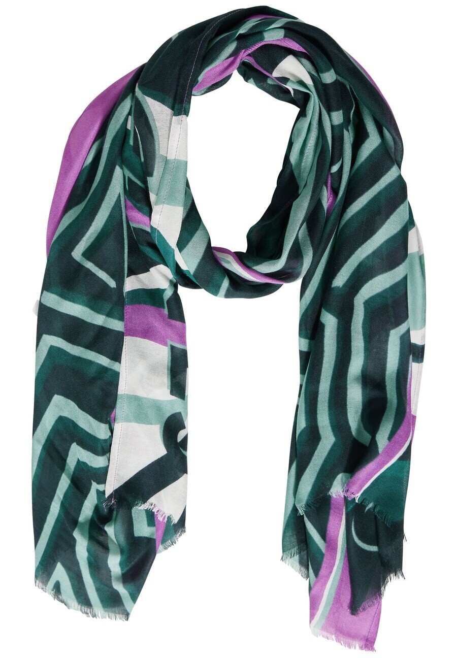

Шарф CECIL Scarf, пастельно-зеленый/темно-зеленый