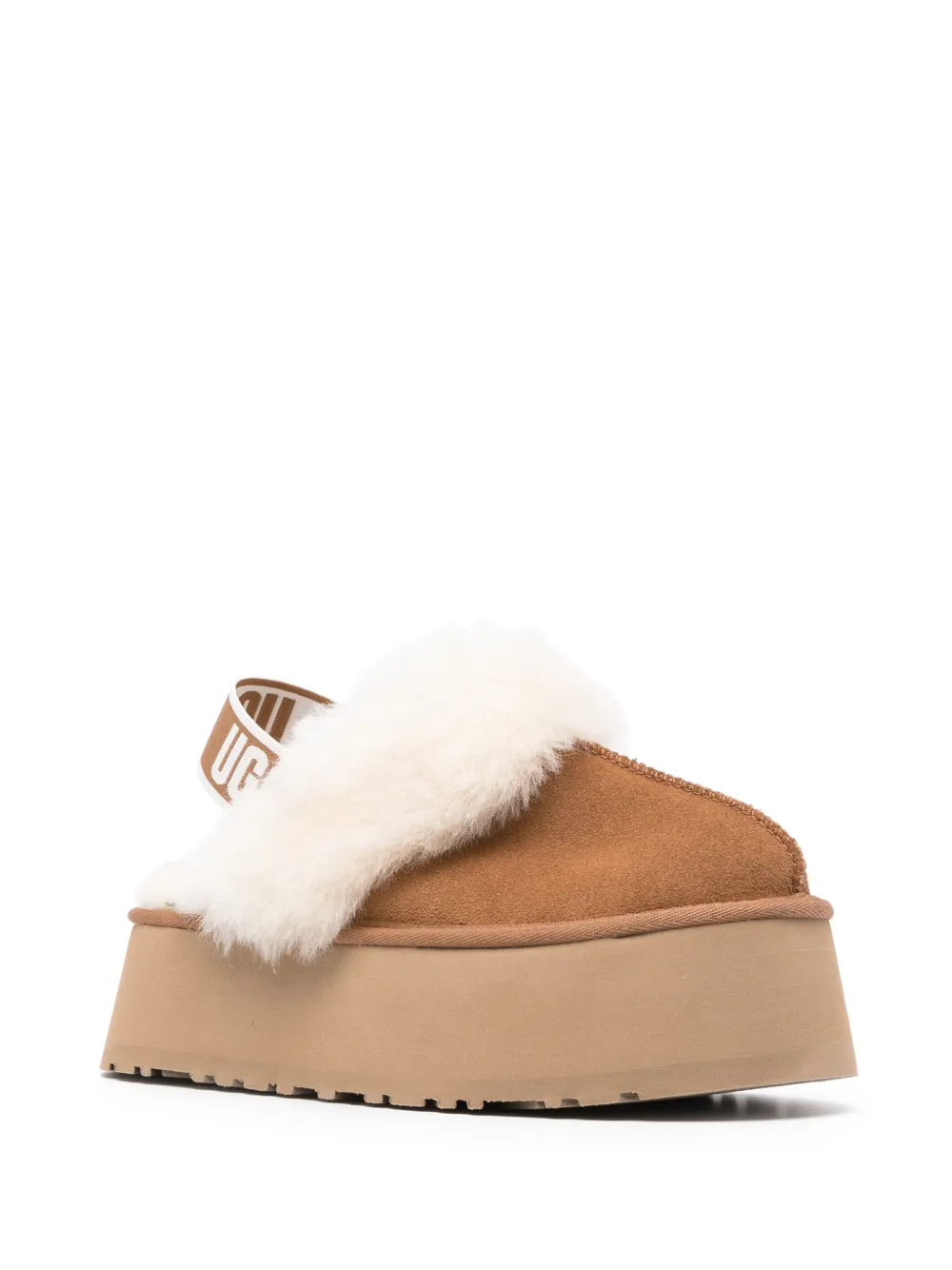 Слиперы Funkette 60 с ремешком на пятке UGG, коричневый — фото 2