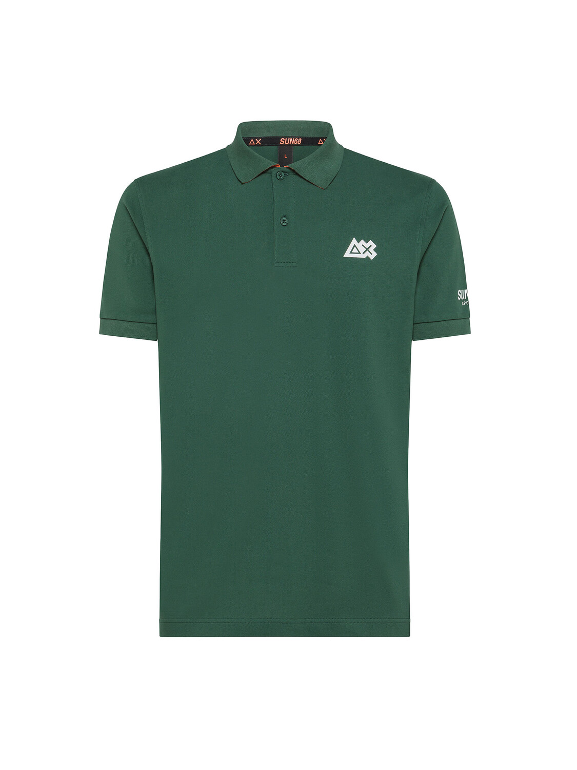 

Рубашка polo in piquet di cotone Sun68, зеленый