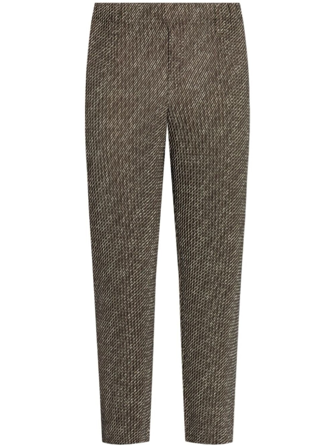 

Homme Plissé Issey Miyake брюки Diagonals со складками, коричневый