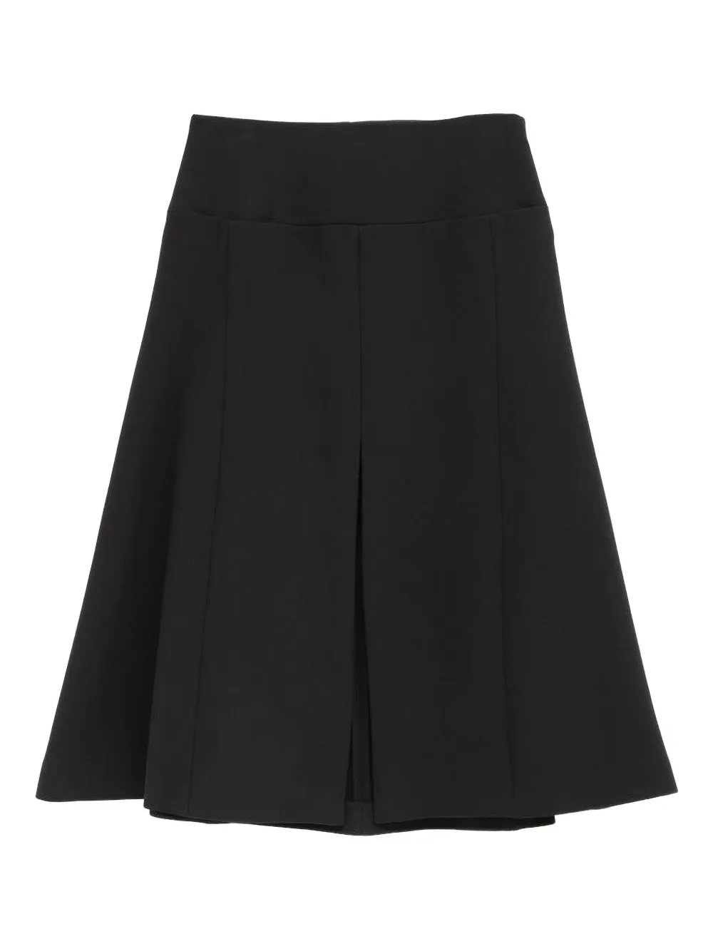 

Плиссированная юбка миди Alaïa, черный