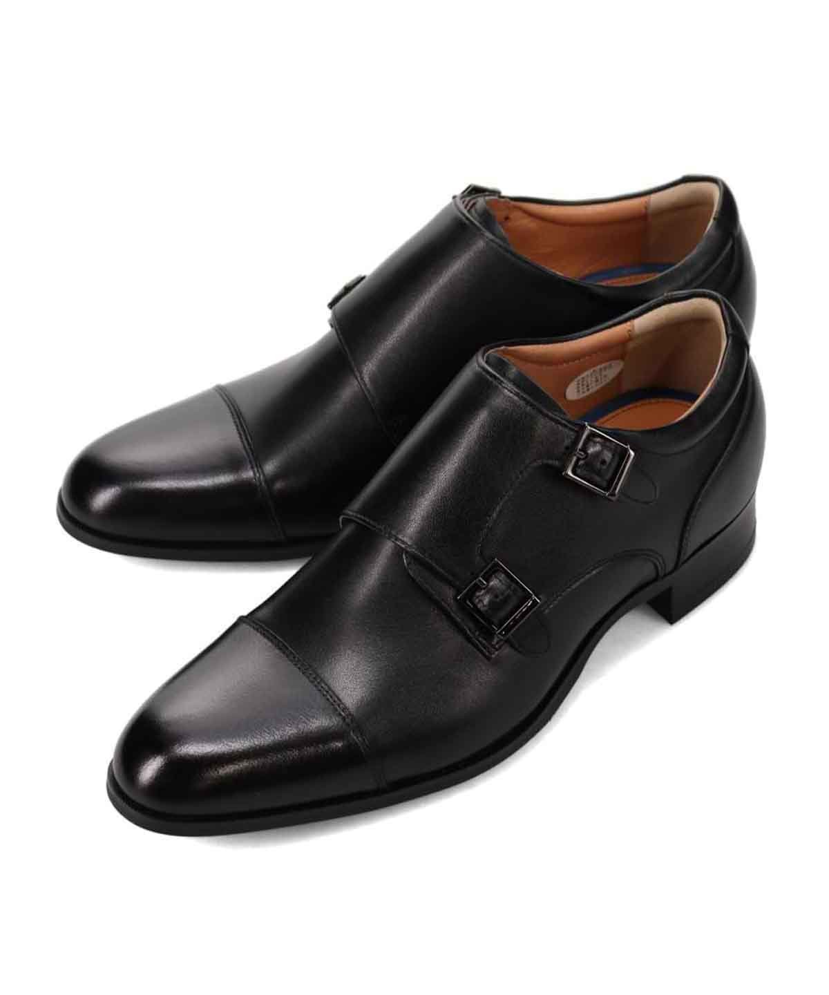Классические туфли-монки BEE Double Monk Style (каблук 5 см) Bee Classic, black