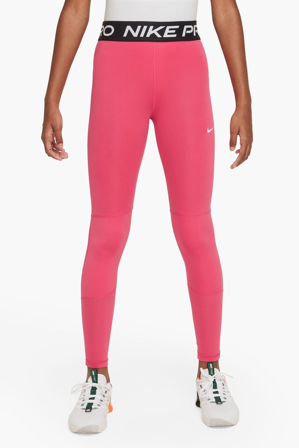 

Леггинсы Dri Fit Pro с высокой талией Nike, розовый
