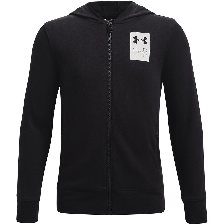

Толстовка Under Armour Rival Terry Hood, черная, детская