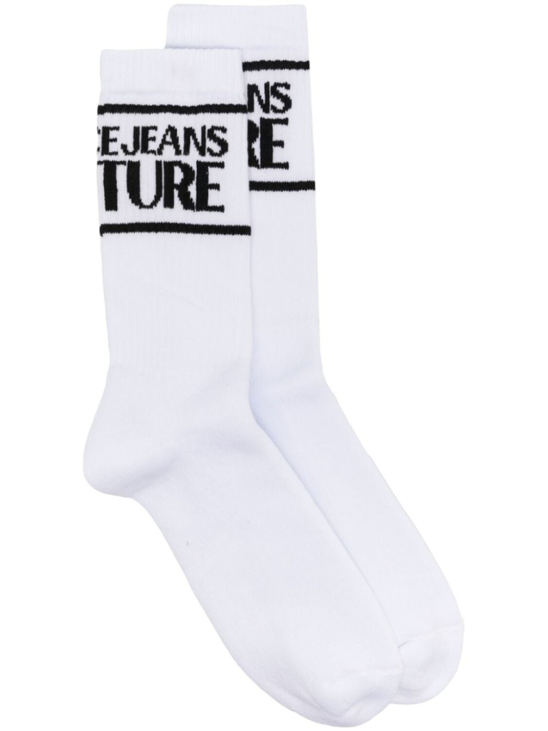 

Versace Jeans Couture носки с логотипом, белый