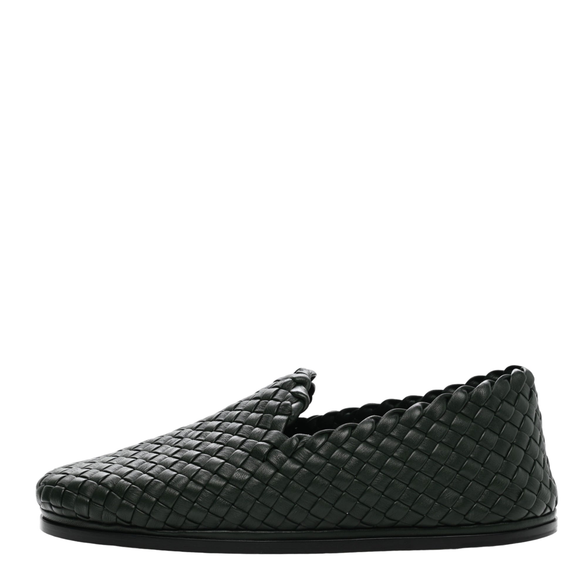 

Лоферы Bottega Veneta Nappa Intrecciato, зеленый