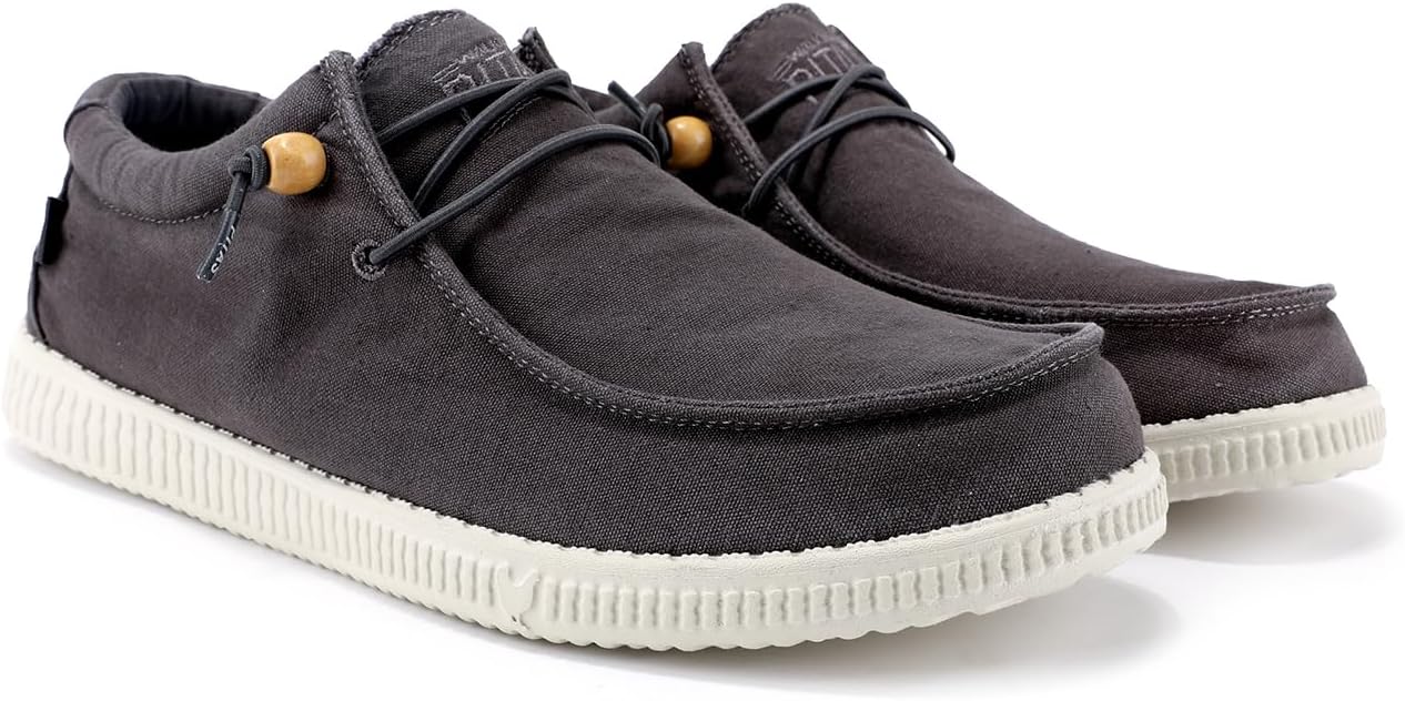 

Мужские лоферы PITAS Dani, Мужская повседневная обувь, Сверхлегкие и удобные слипоны для мужчин, Разные цвета и размеры, темно-серый