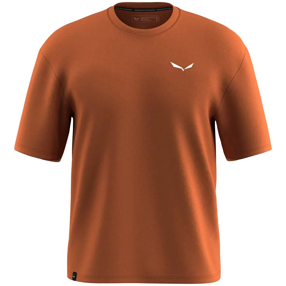 

Футболка с коротким рукавом Salewa Eagle Sunset Loose, коричневый