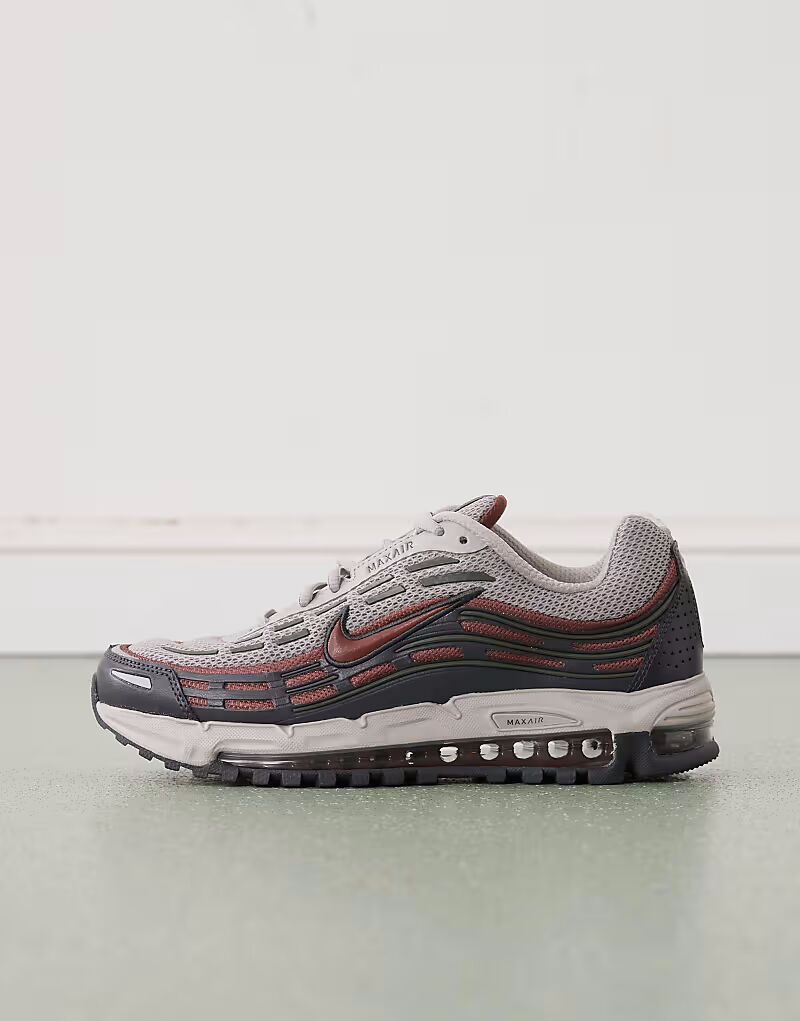 Кроссовки Air Max TL 2.5 серого и коричневого цветов Nike — фото 2