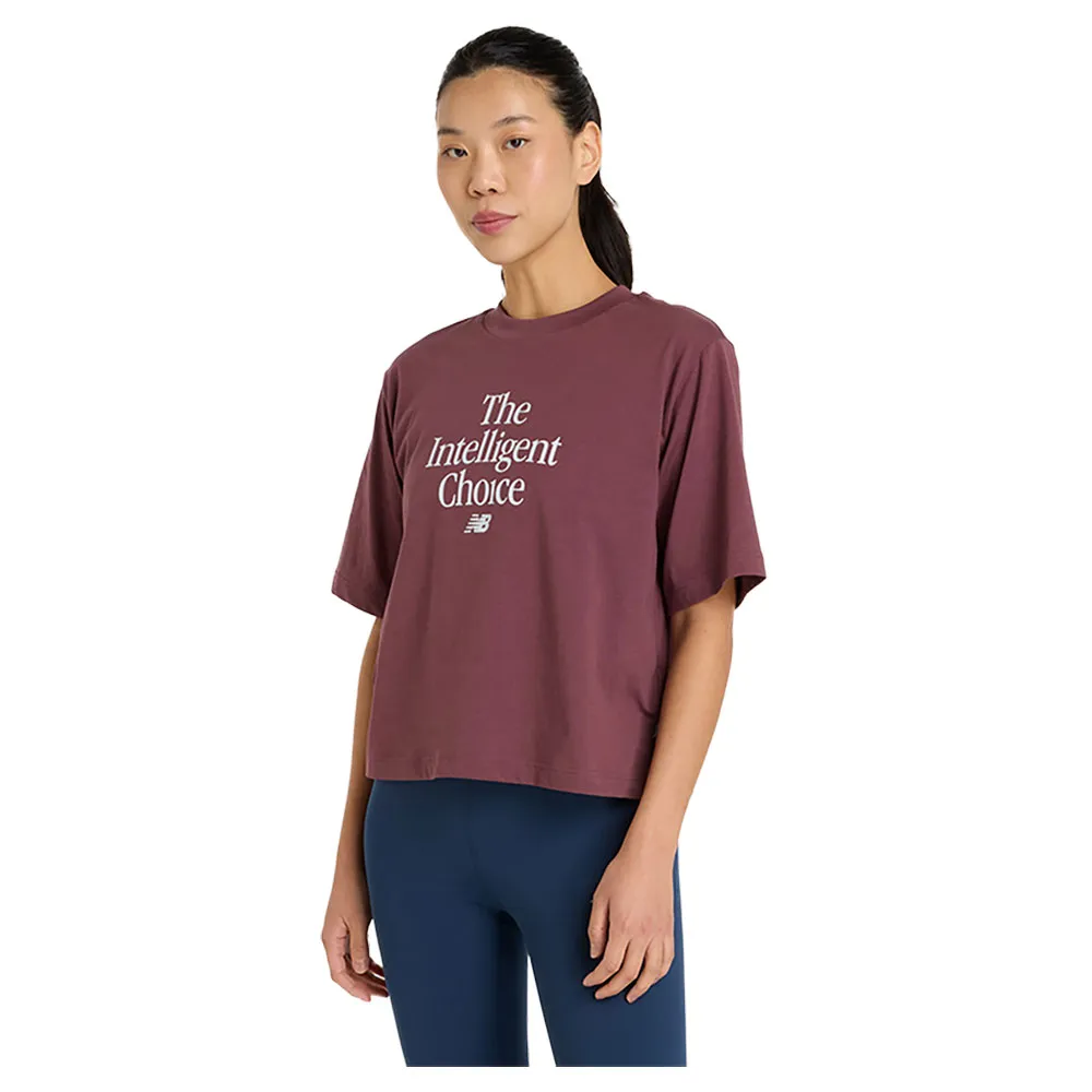 

Футболка с коротким рукавом New Balance Intelligent Choice T-Shirt, фиолетовый