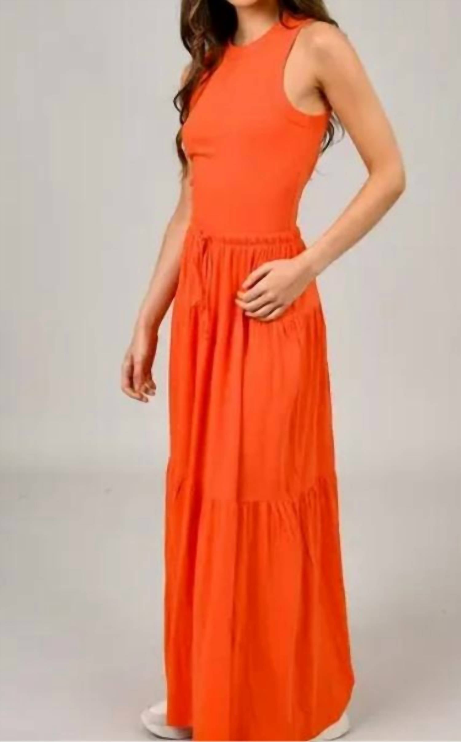 

Юбка Tierry Tie Front в оранжевом цвете RD Style