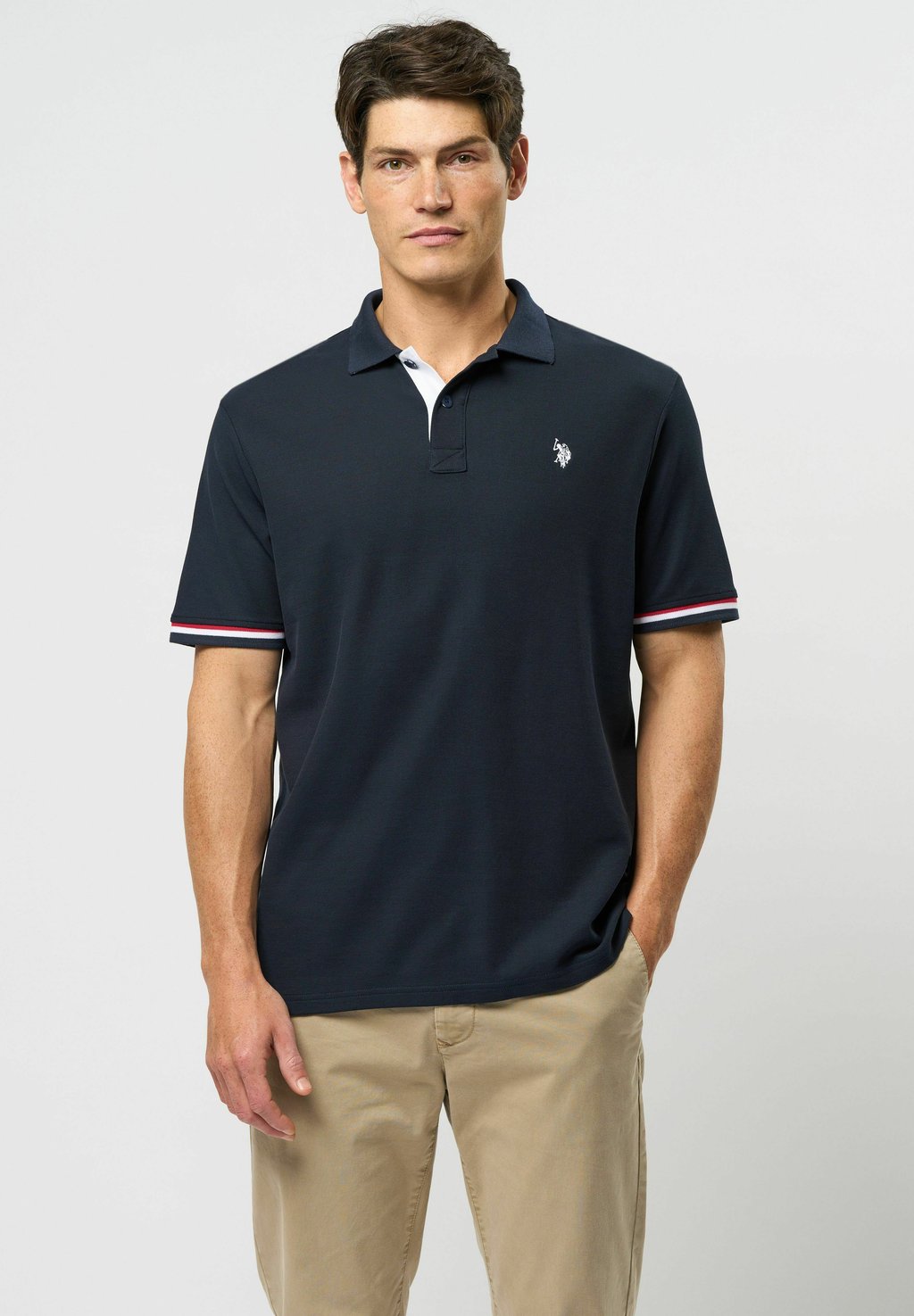 

Рубашка поло NIS U.S. Polo Assn., темно-синий