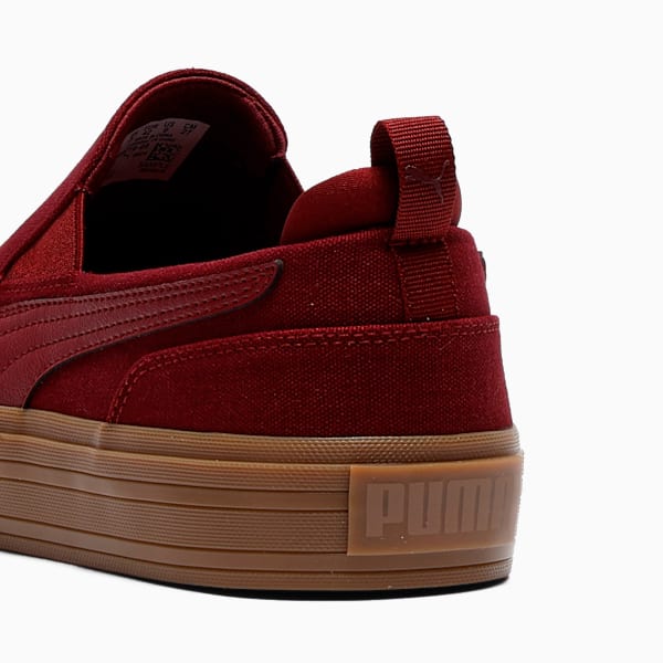 Мужские туфли без застежек Court Classic Vulcanized Puma, красный — фото 3