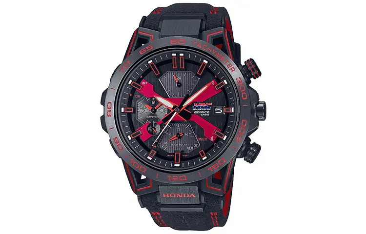 

CASIO Часы Men EDIFICE 55.6mm Black Watch, Black Dial