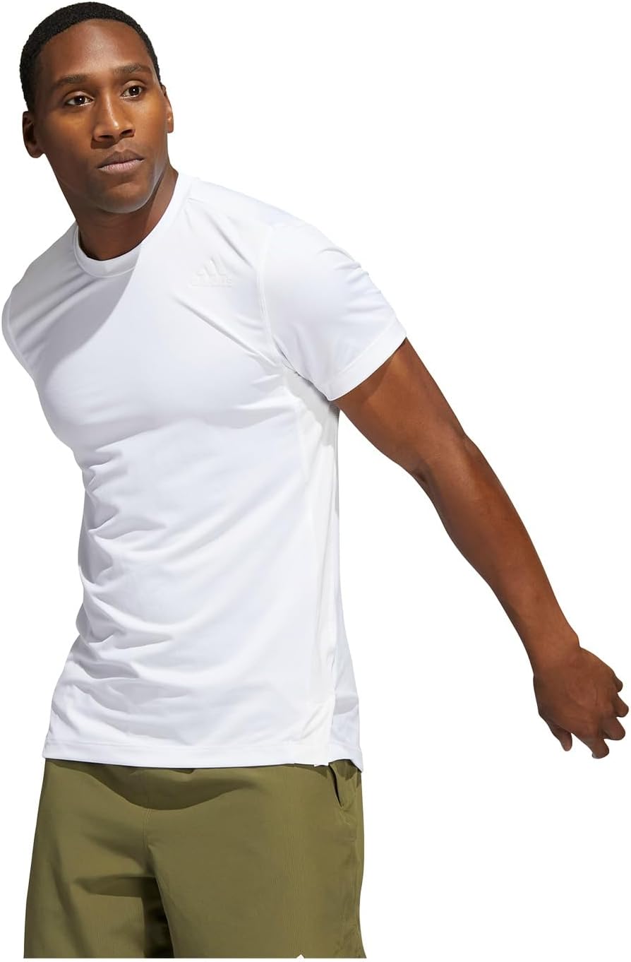 

Мужская футболка с коротким рукавом Aeromotion BM508 Adidas, белый