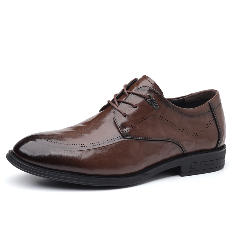 

EGCHI Мужские полуботинки черно-коричневые, цвет Brown