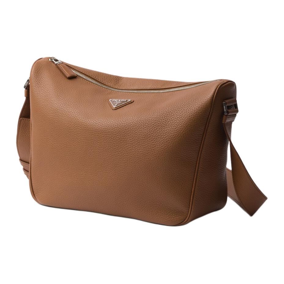 Кожаная сумка через плечо для женщин Brandy PRADA, basic set (bag+dust bag) — фото 2