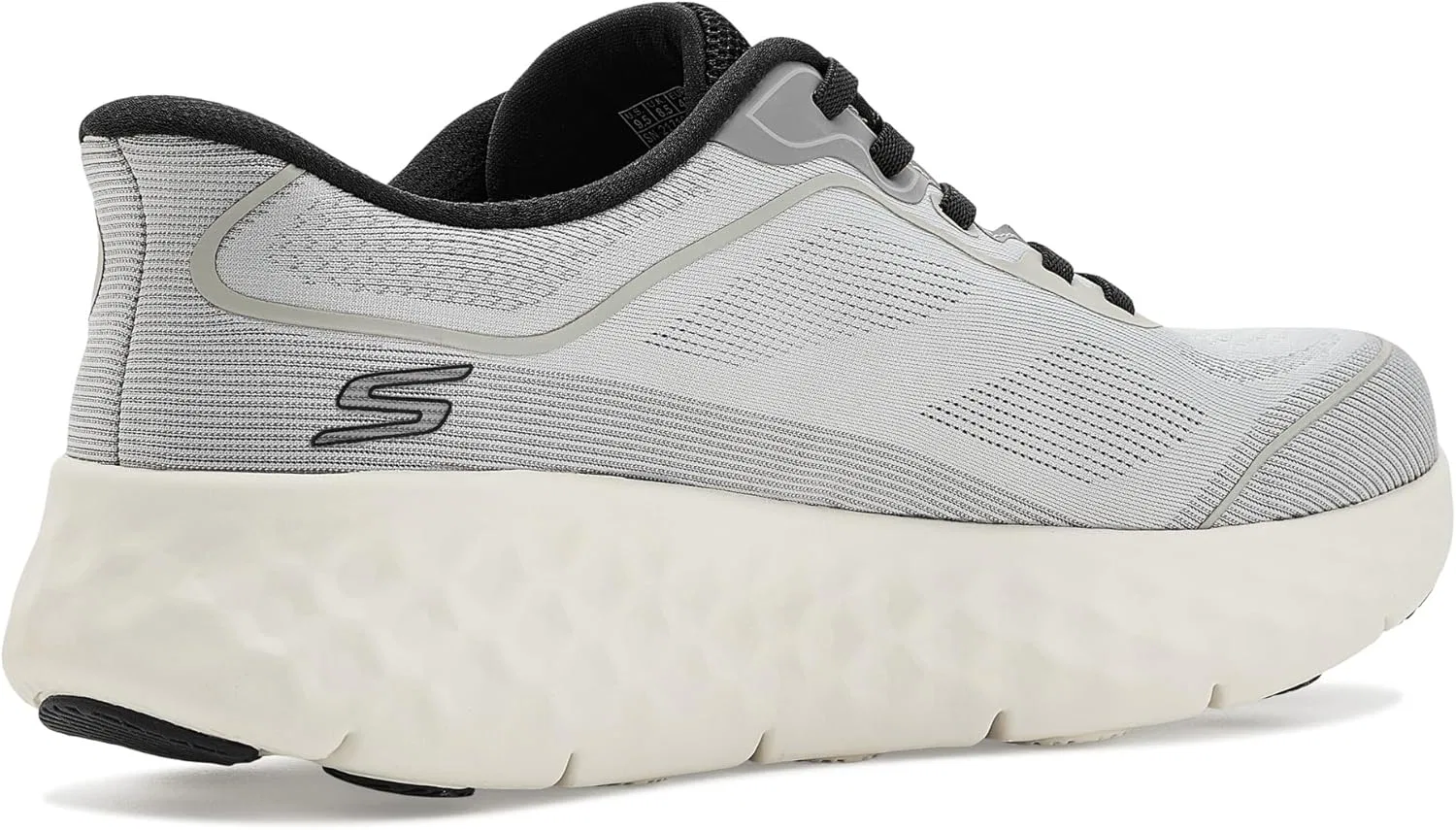 Мужские кроссовки Skechers Go Walk Max Cushioning Flex Pave Hands Free Slip In, черный/серый — фото 3