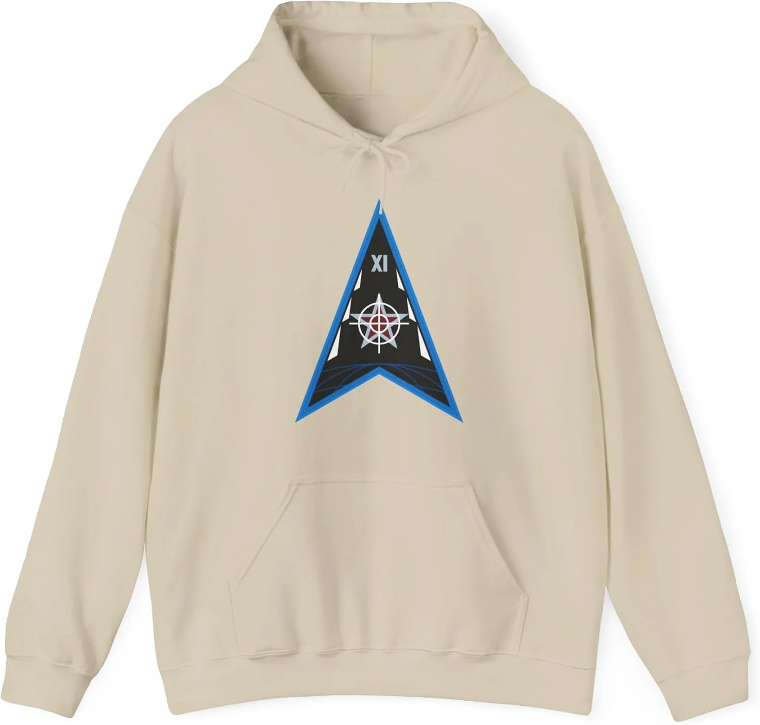 Толстовка Space Delta 11 (Космические силы США) GENERIC, Sand