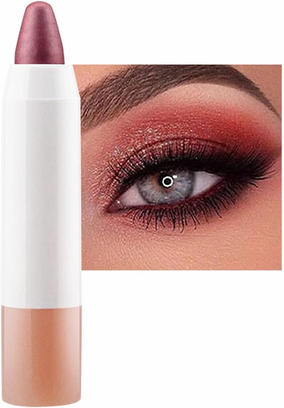 Тени для век Glitter Solid Color Stick, Foreted, #012-F — фото 2