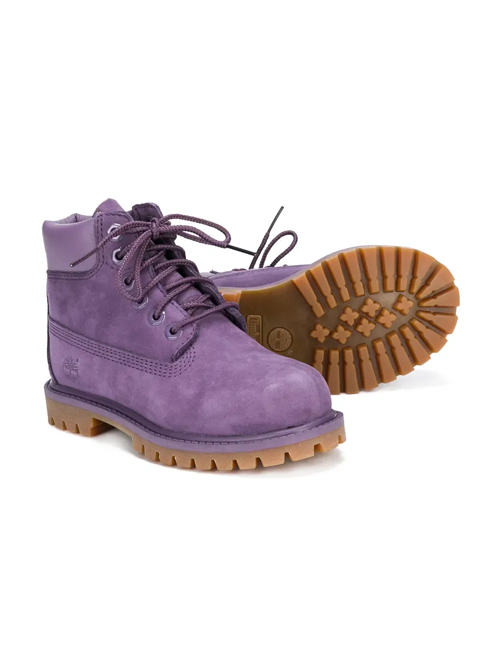 Ботильоны на шнуровке Timberland Kids, розовый — фото 2
